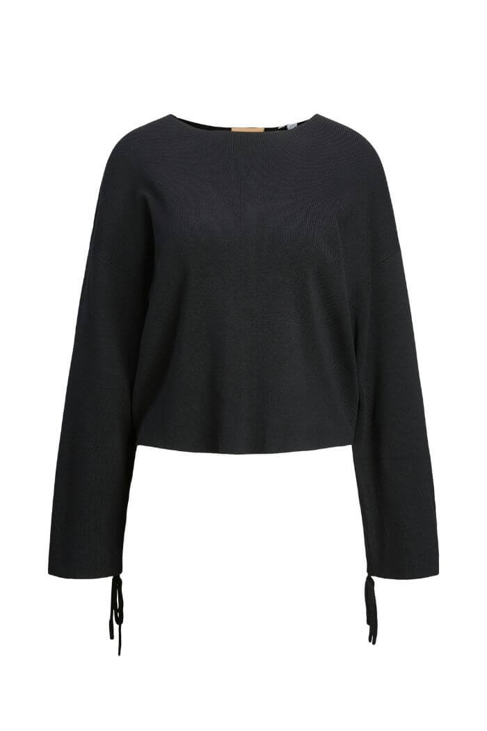 Liha Crew neck knit, Black